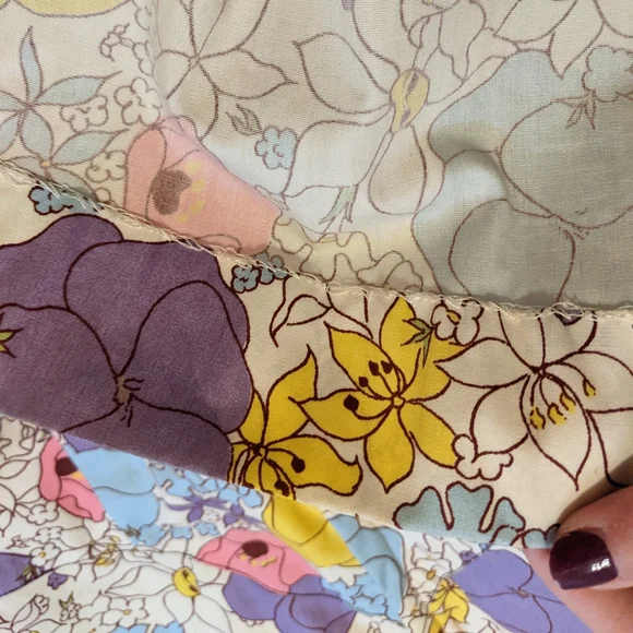 Vintage 50's Brigance Sports Maker floral dress. Size 4 - Picture 9 of 11